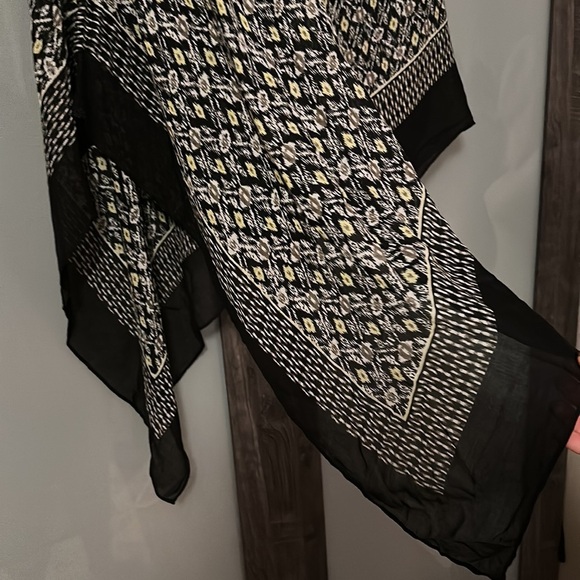 NWOT 100% cotton ikat summer shawl, One size - Picture 6 of 6